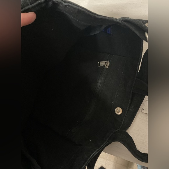 BAGGU Black Vertical Canvas Duck Bag - Picture 8 of 12